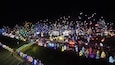 Christmas Lights In Park Gallipolis, Ohio