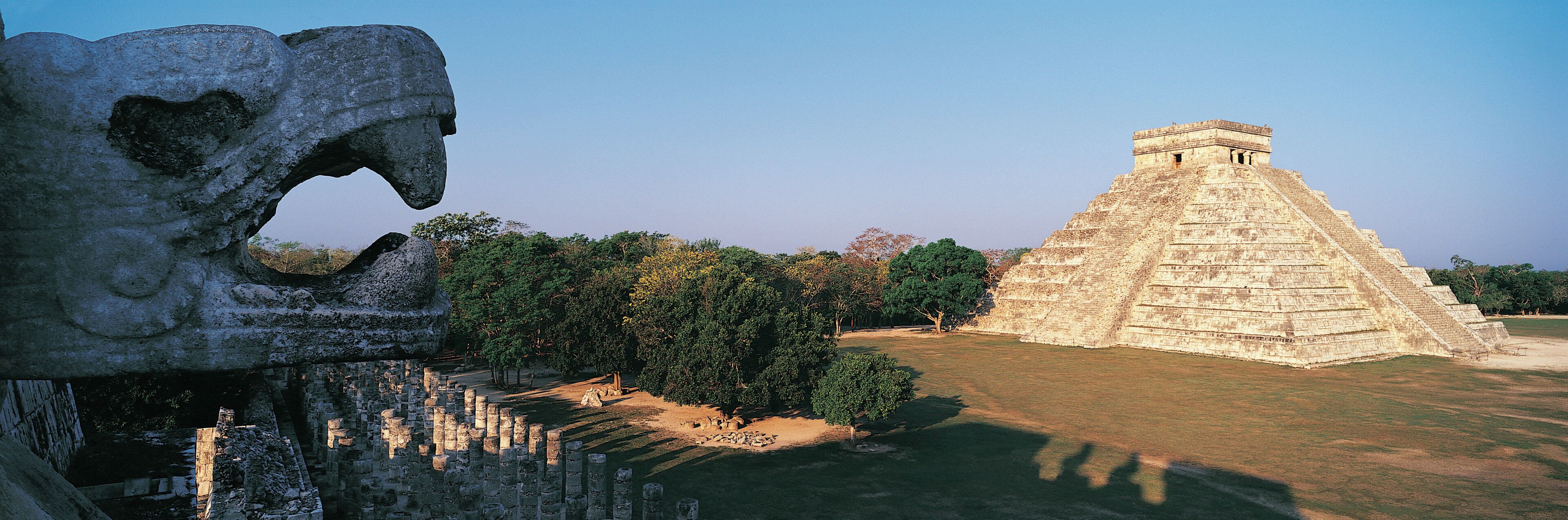 Pyramid of Kulkulkan (Quetzalcoatl), Guerreros, Yucatan, Mexico