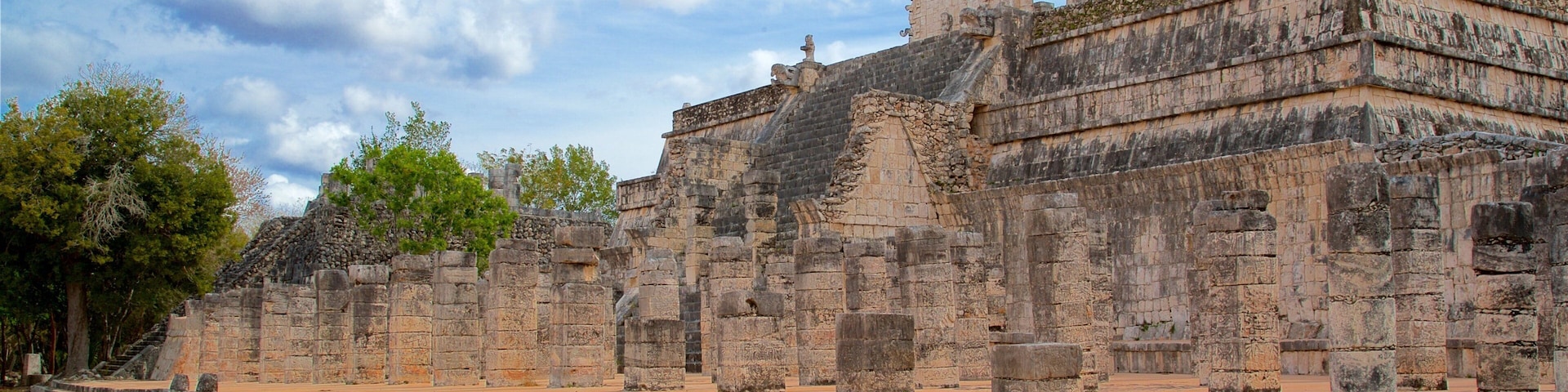Court of the Thousand Columns showing heritage architecture