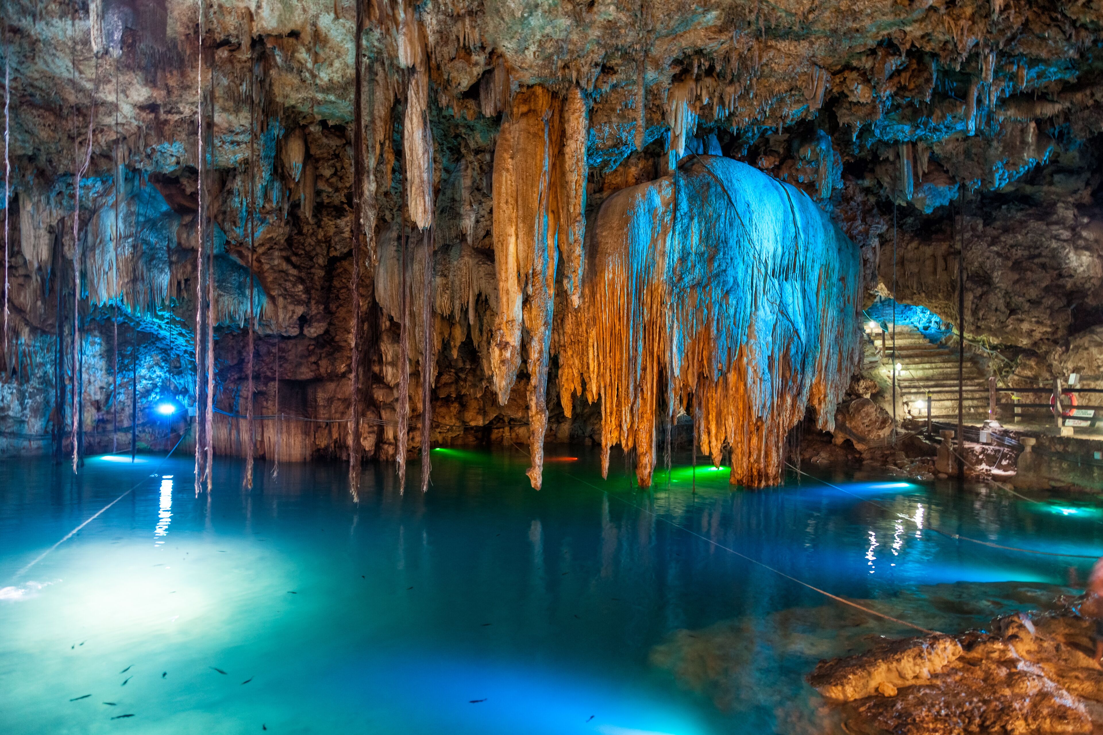 Cenote Dzitnup near Valladolid, Mexico