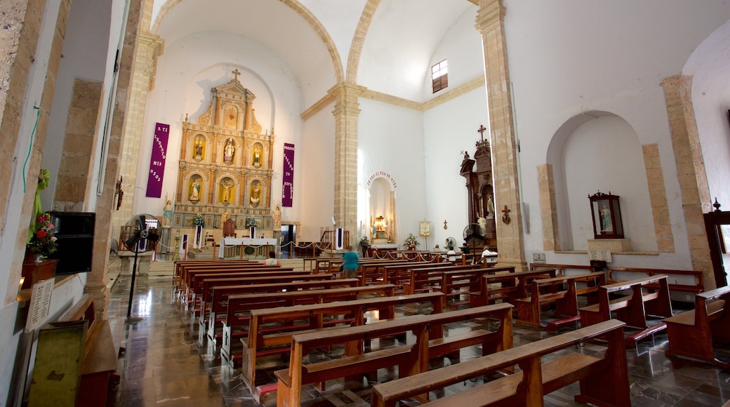 Cathedral of San Gervasio featuring heritage elements, a church or cathedral and interior views