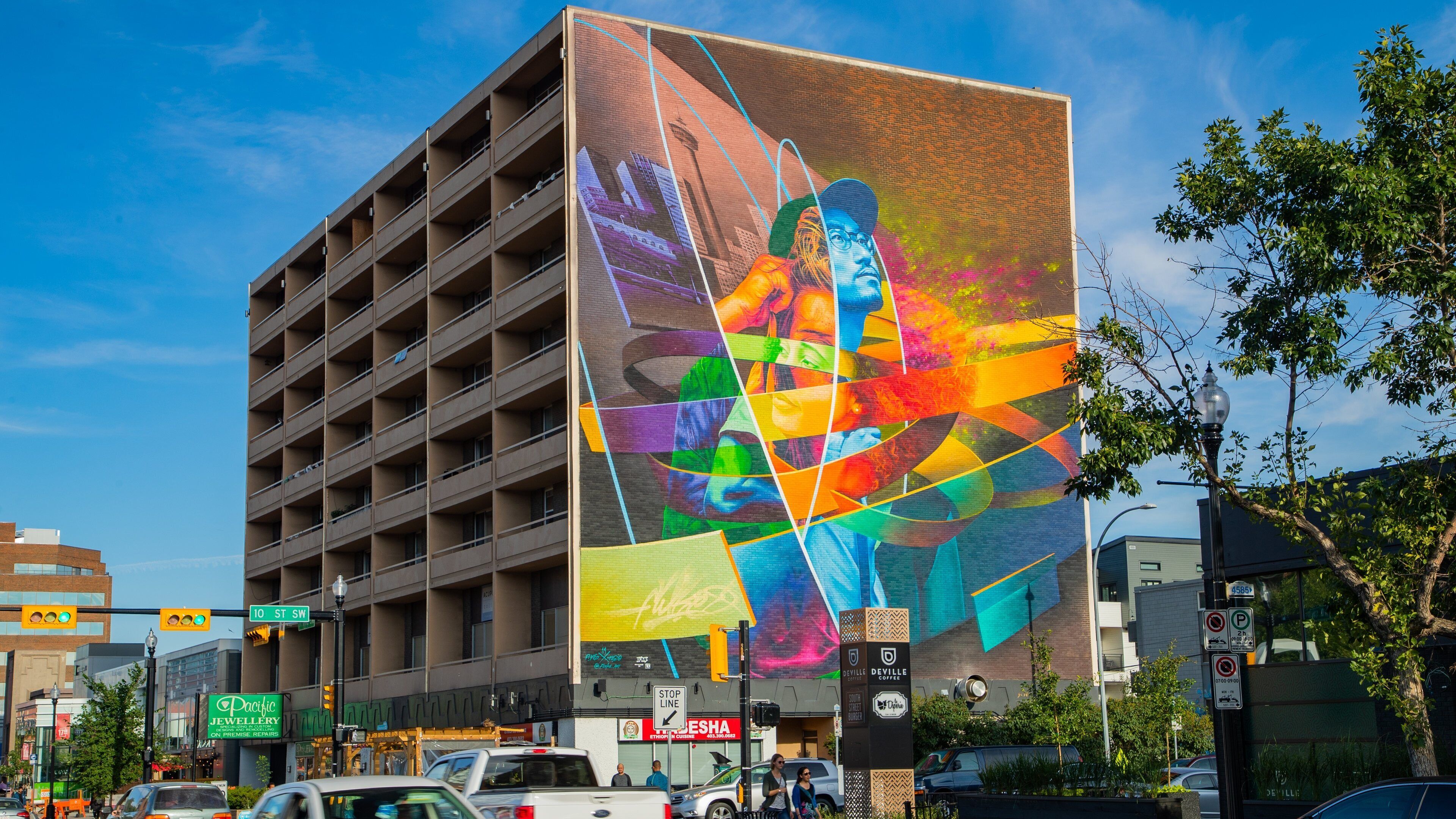 Beltline which includes outdoor art