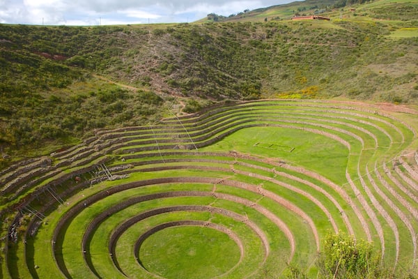 Moray Terraces featuring indigenous culture and landscape views