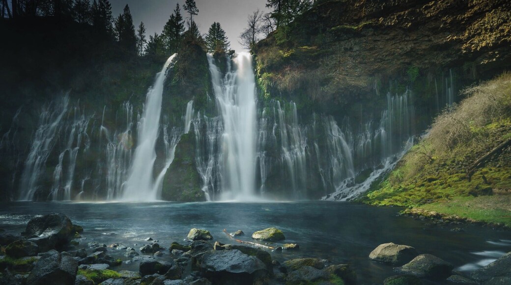 My first time visit to Burney Falls in Northern California and I was amazed that I had never heard about it before. What a beautiful waterfall and the walk along the river, from Middle Falls to Lower Falls is truly enjoyable.
