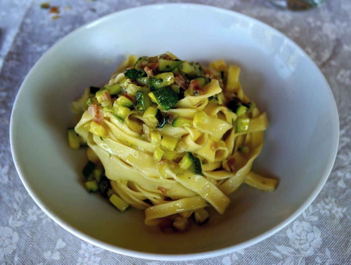 Have you heard or seen the movie "Under the Tuscan Sun"

Well we took a cooking class in the little town of Italy from a local chef, Alesssandra.  She is such a wonderful person.  She made arrangements to pick us up at the train station, go for breakfast, grocery shopping for the class at local shops, and takes you to her home.

We learned how to cook some delicious dishes, got the share some heart touching stories, made a connection and a new friend and ate some real italian food.

You want a great experience?  Contact her at http://www.tuscanyunfiltered.com for an experience of a lifetime!!