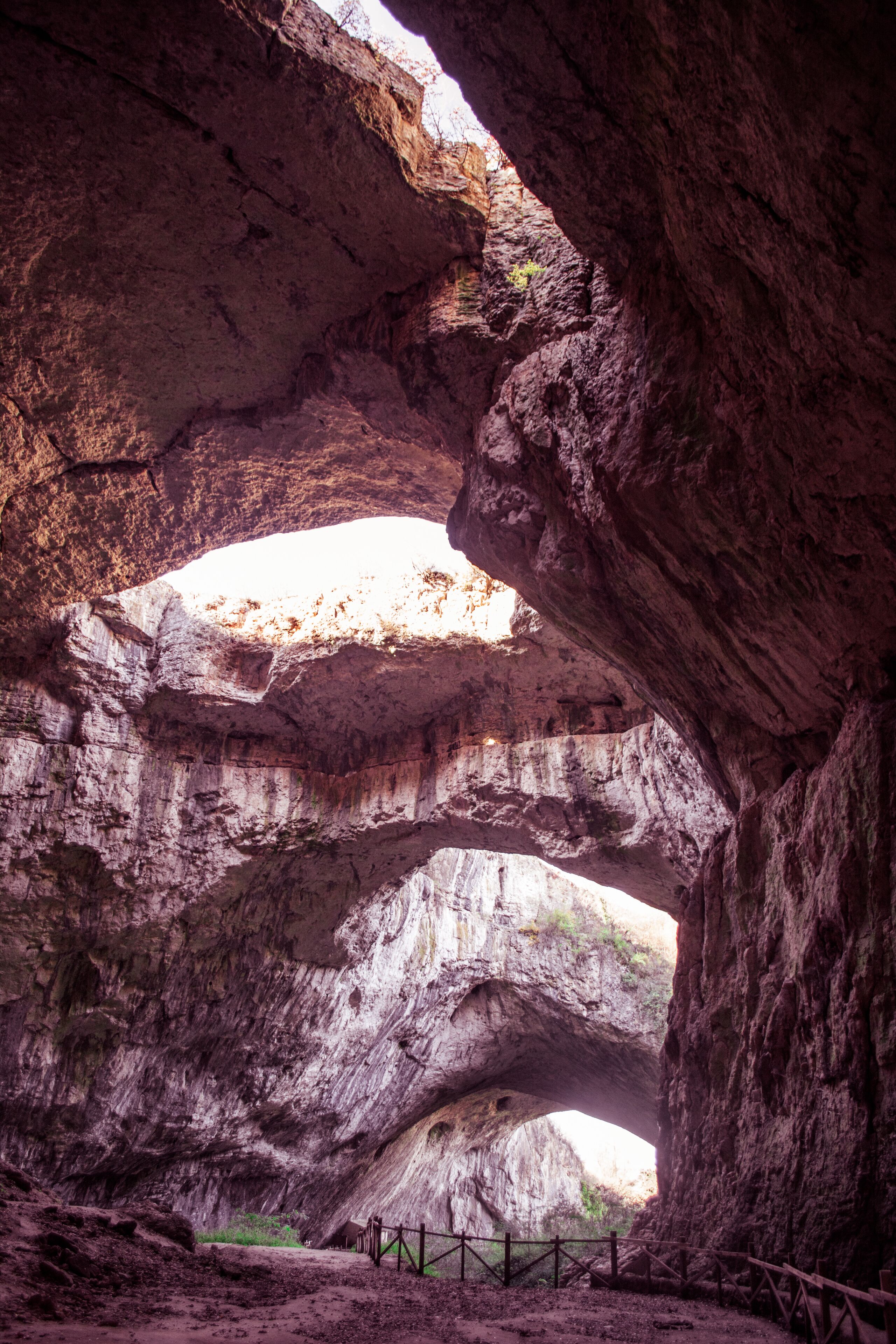 Devetashka cave is a 2km long Bulgarian cave famous for its formations and natural domes.