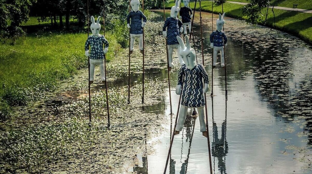 Some arty deco in the city of Šilutė (formerly known as Heydekrug).