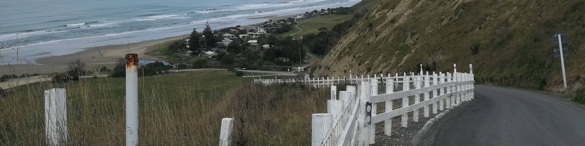 Ocean Beach from the top of the hill.