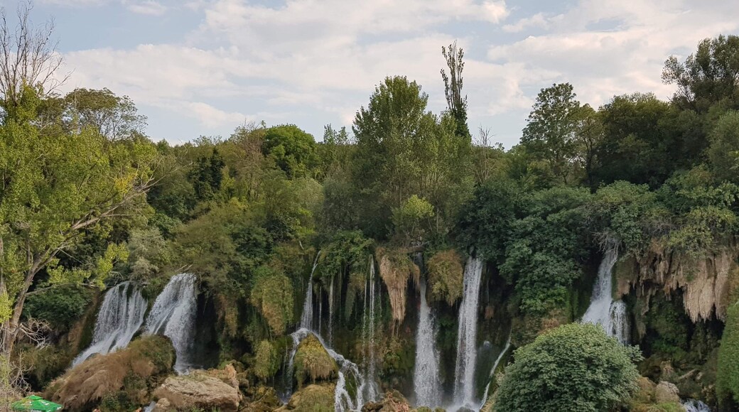 Amazing experience swimming by the waterfalls. Had to pay to get in.. but definitely worth it.