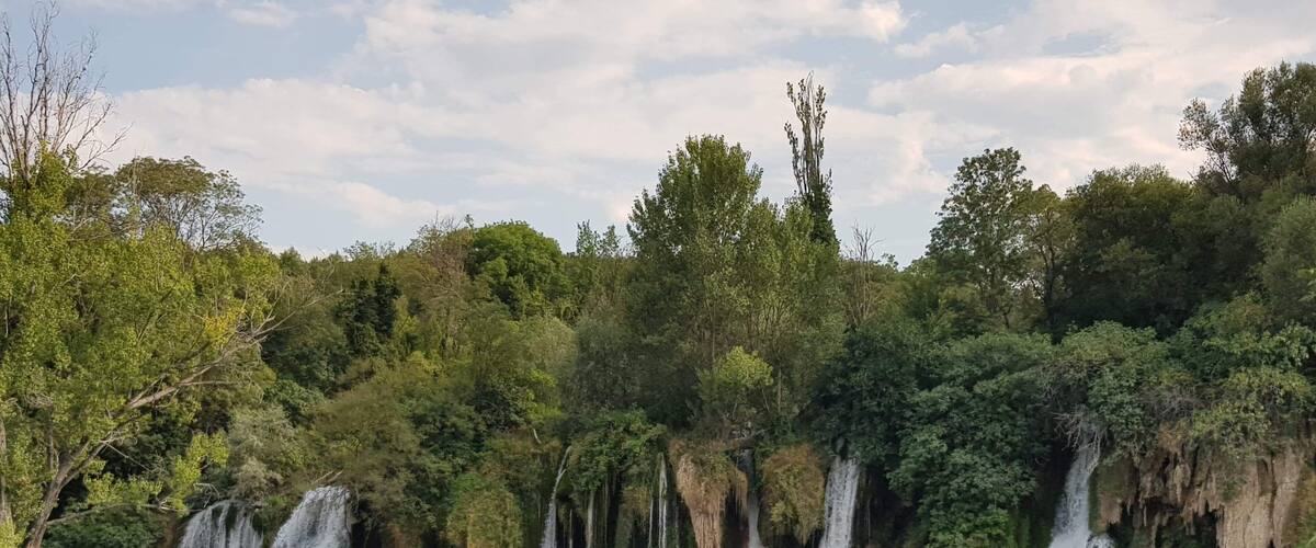 Amazing experience swimming by the waterfalls. Had to pay to get in.. but definitely worth it.