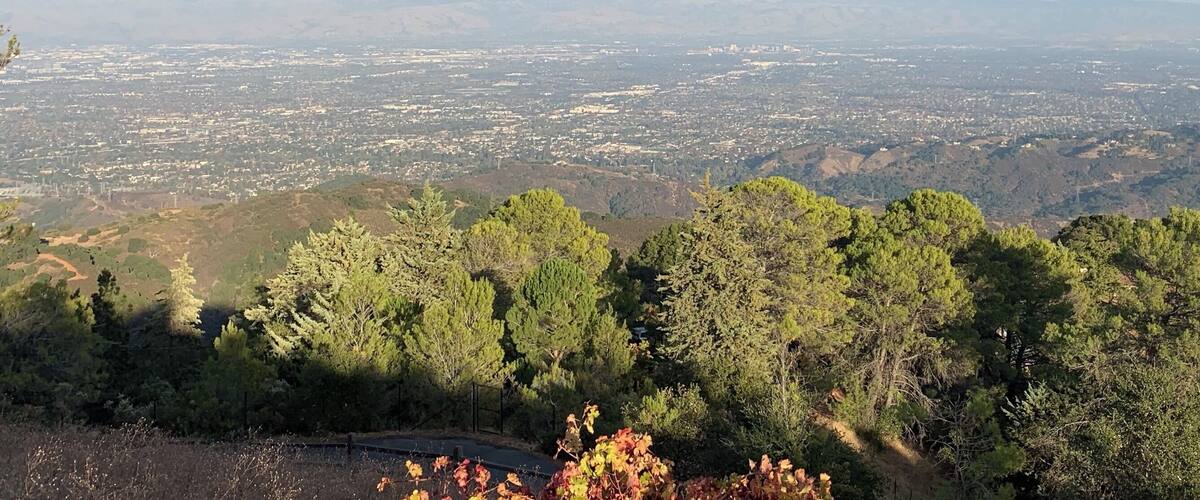 Great view of Silicon Valley