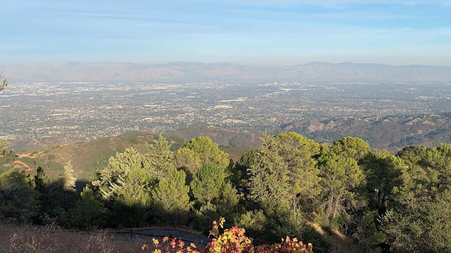 Great view of Silicon Valley