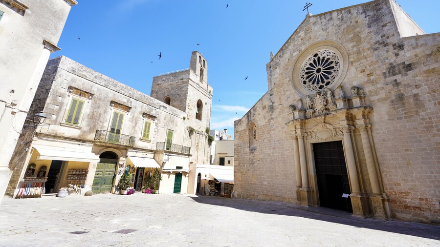 The Cathedral in historic center of Otranto, Apulia, Italy