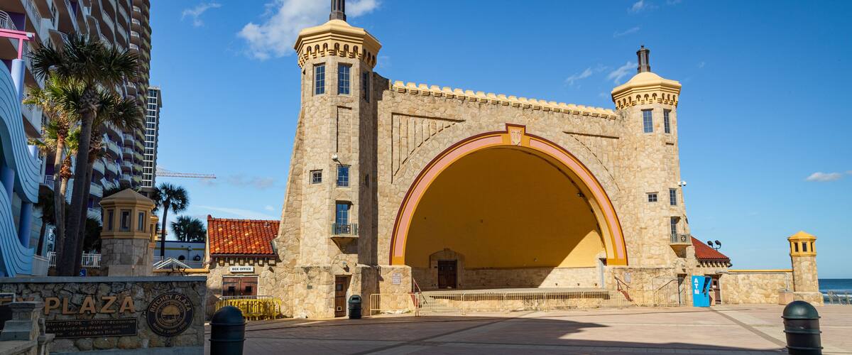 Daytona Beach Bandshell featuring heritage elements