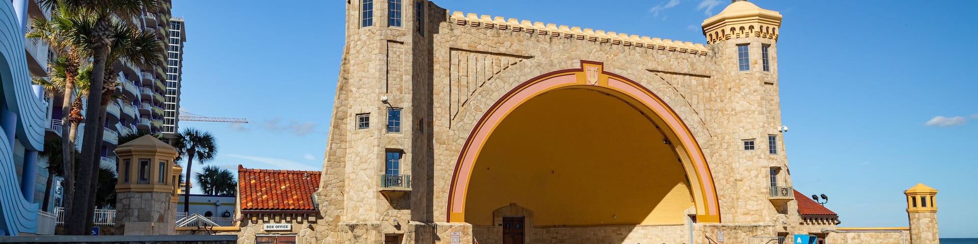 Daytona Beach Bandshell featuring heritage elements