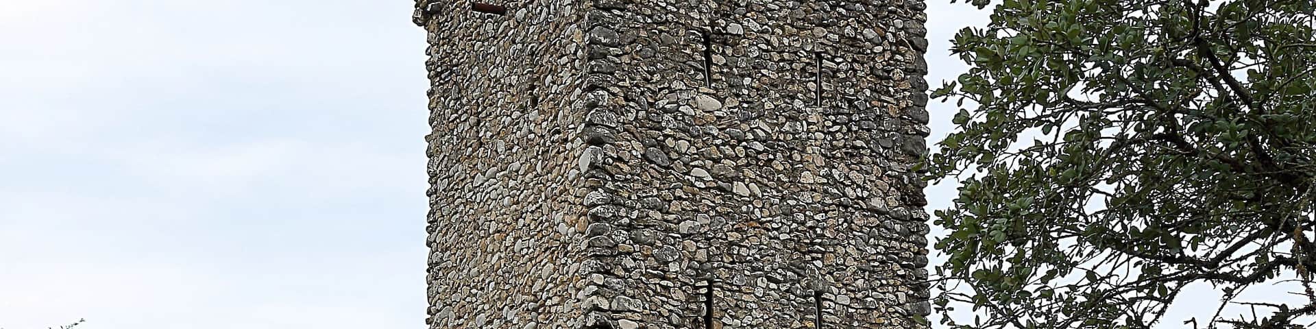 Old Historic Tower in Comanche Lookout Park, San Antonio, Texas