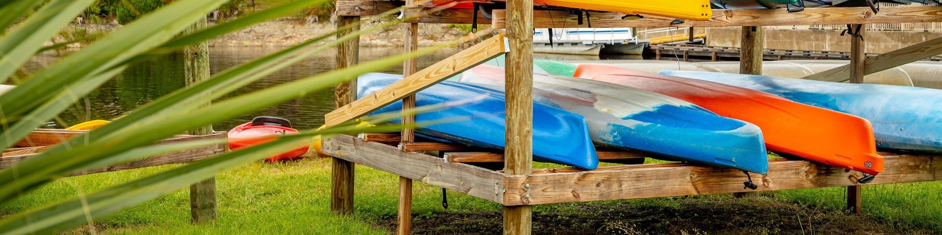 Tomoka State Park showing a lake or waterhole