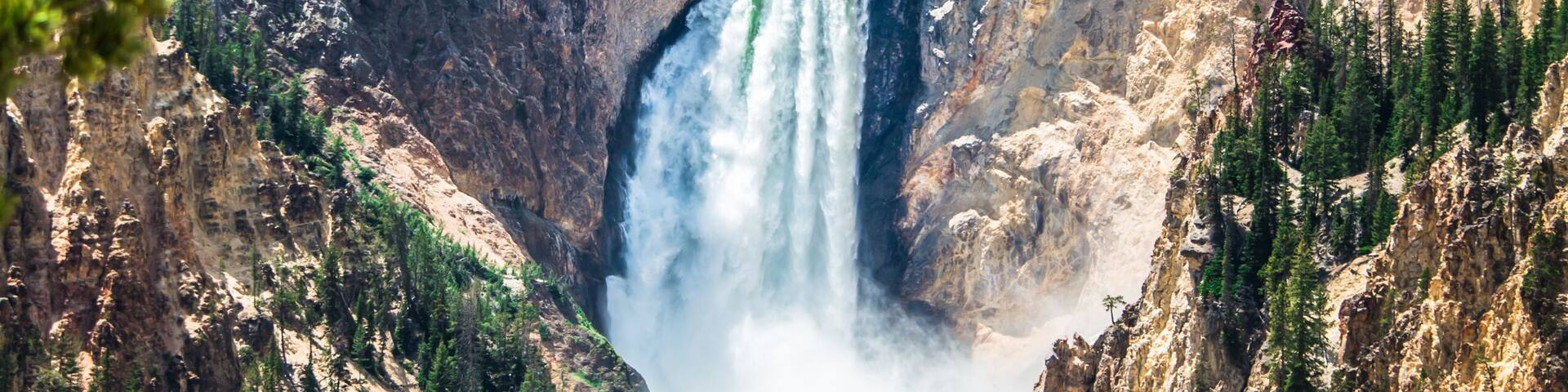 Lower Yellowstone falls
