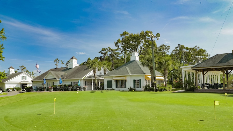 Tupelo Bay Golf Center showing golf