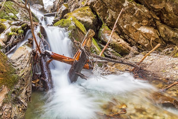 Oberstdorf - Gaisbachtobel - Wasserfall - Frühling