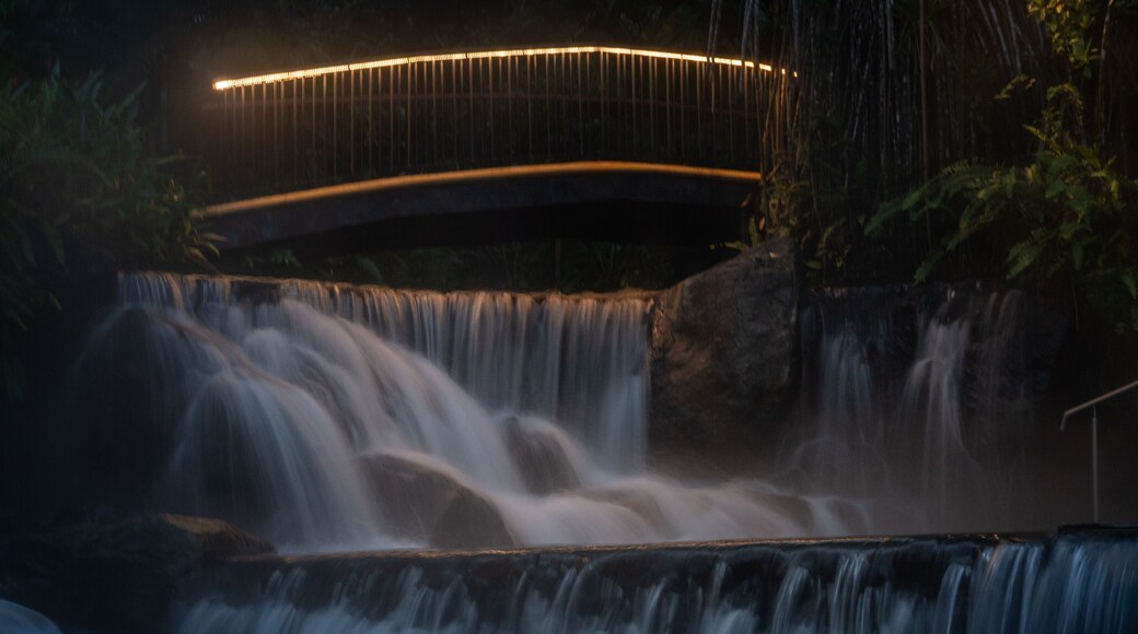Tabacon Natural Hot Springs Bridge in La Fortuna, Costa Rica II