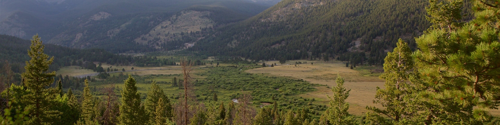 Horseshoe Park showing tranquil scenes