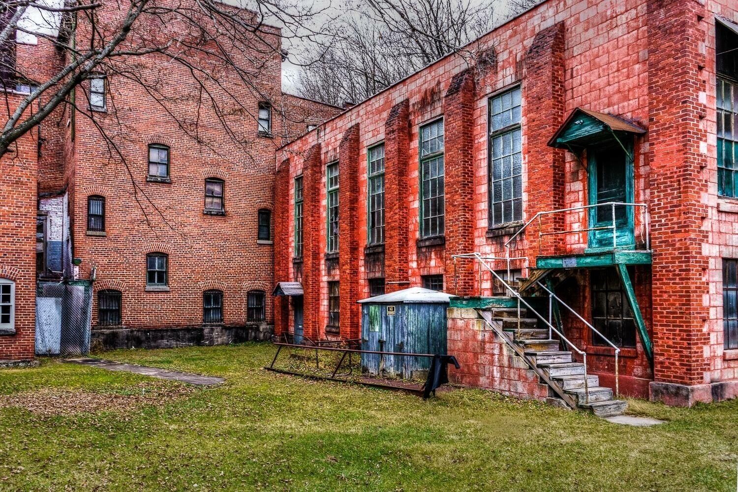 These pictures are from a recent trip I took to Lonaconing Silk Mill, MD. In the summer of 1957, the employees of the Klotz Throwing Factory in Lonaconing, Maryland went home on a Friday afternoon and when they returned to the silk mill on Monday, the doors were locked — the building and everything inside it had been sold.
Boost Post