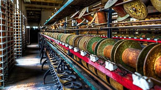 These pictures are from a recent trip I took to Lonaconing Silk Mill, MD. In the summer of 1957, the employees of the Klotz Throwing Factory in Lonaconing, Maryland went home on a Friday afternoon and when they returned to the silk mill on Monday, the doors were locked — the building and everything inside it had been sold.
Boost Post