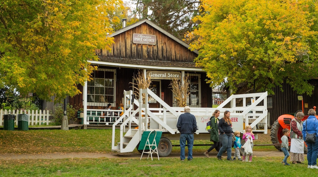 Historic O\'Keefe Ranch featuring a small town or village as well as a family