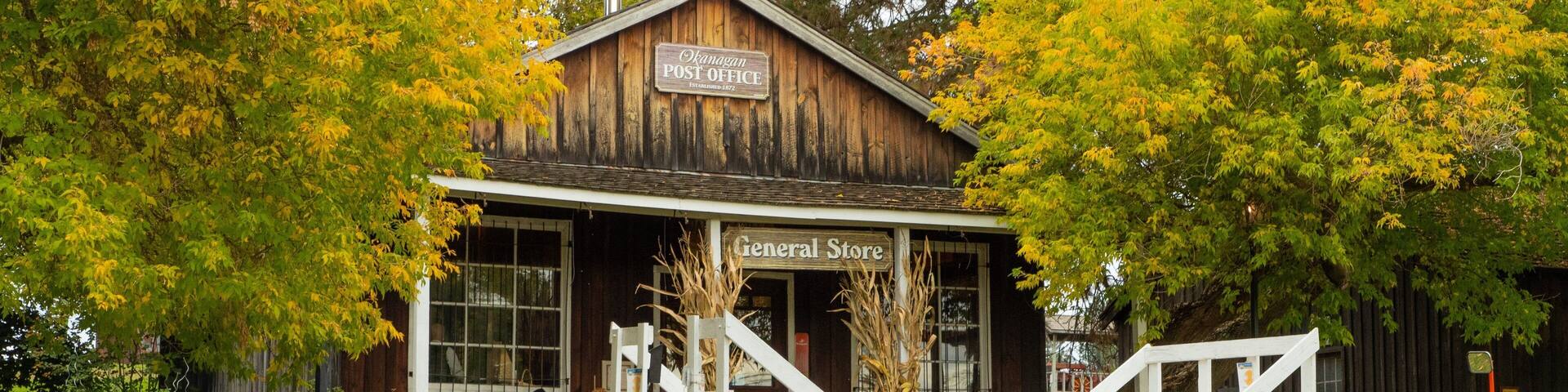 Historic O\'Keefe Ranch featuring a small town or village as well as a family