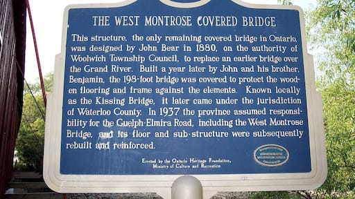 The Kissing Bridge - forget Madison County! #bridges