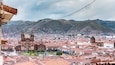 View of the Cusco's Plaza de Armas square