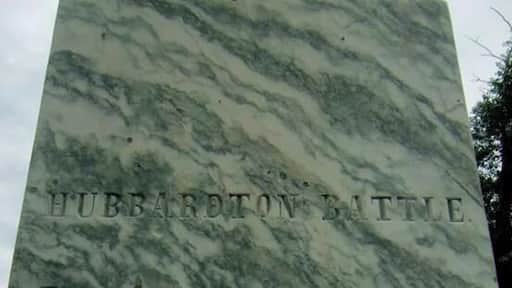 The Hubbardton Battle was the only Revolutionary War battle fought on Vermont soil. This is where, on July 7, 1777, Vermont, Massachusetts and New Hampshire troops ended the British pursuit. There is a small museum and a half mile walking trail around the field with signs telling of the history of the battle. Gorgeous views of the surrounding mountains. Every year, over the July 4th weekend, there is a reenactment held here, where thousands of people gather to relive the battle.