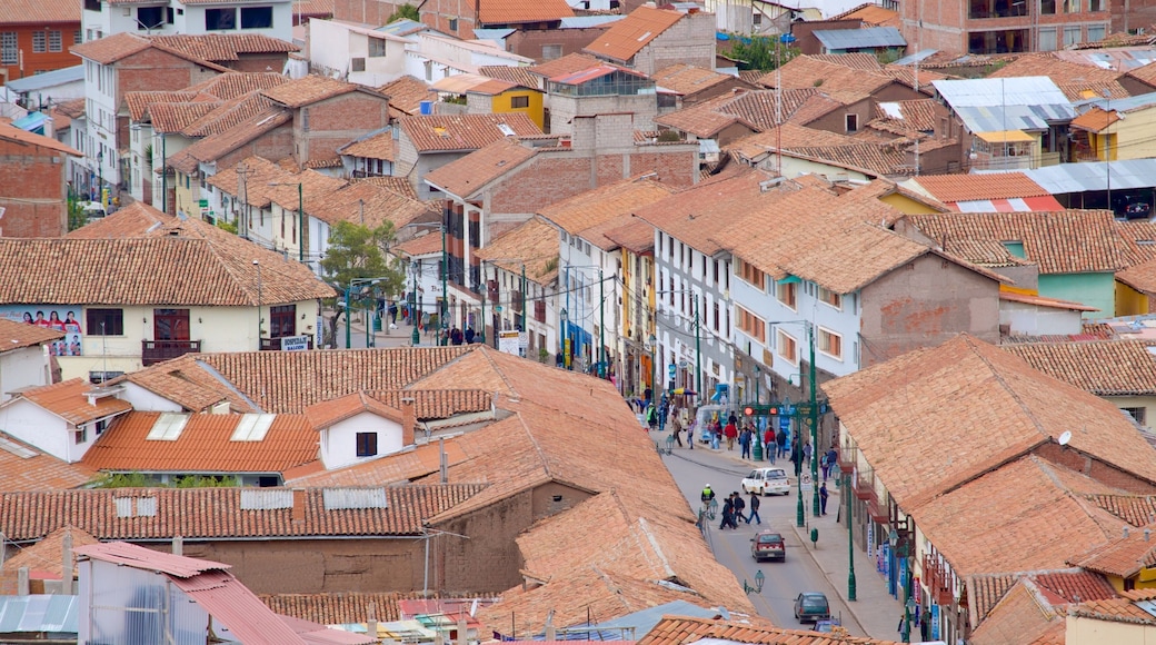 San Blas showing a city