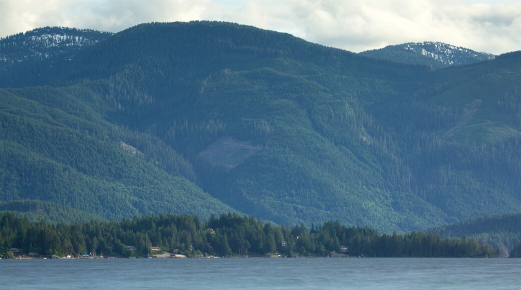 Sproat Lake Petroglyphs which includes tranquil scenes and a lake or waterhole