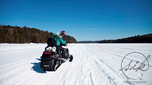 With more than 80 000 acres of forest, 50 lakes and 300 km of scenic trails, Haliburton Forest is one of the top snowmobiling destinations in North America. #snow #ontario #adventure #snowmobiling #canada #winter