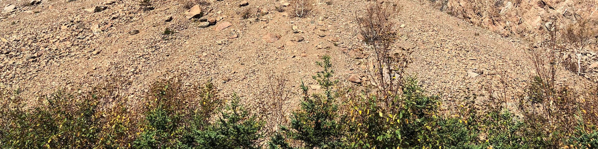 Cape Breton, Nova Scotia scenery along the Cabot Trail in Highlands National Park