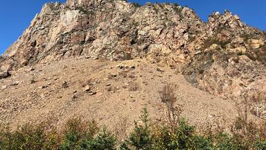 Cape Breton, Nova Scotia scenery along the Cabot Trail in Highlands National Park