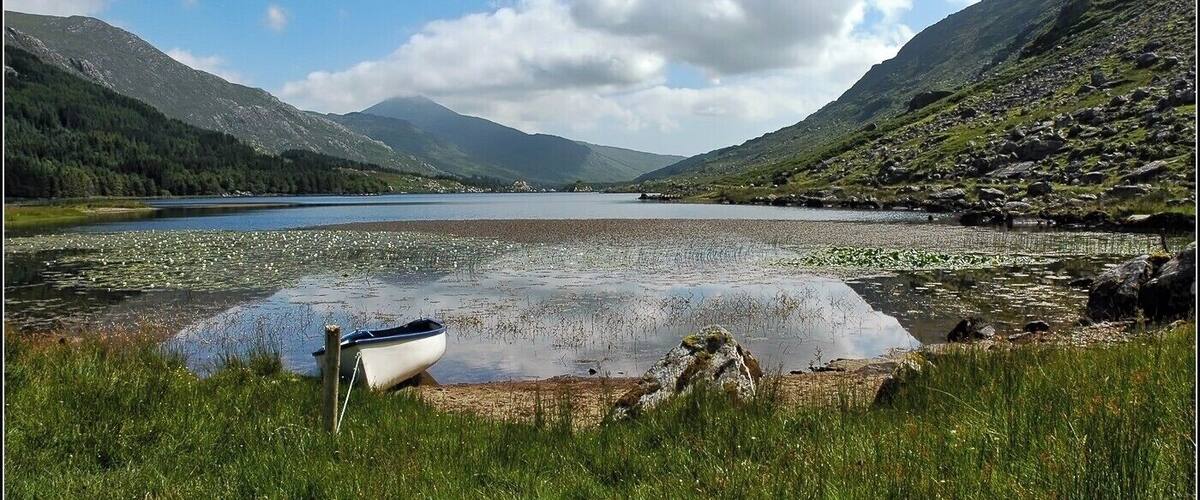 The air up here in the Macgillycuddy's Reeks in South West Ireland is clean off the Atlantic. There are a few horseflies around in the summer, but it is well worth a visit.