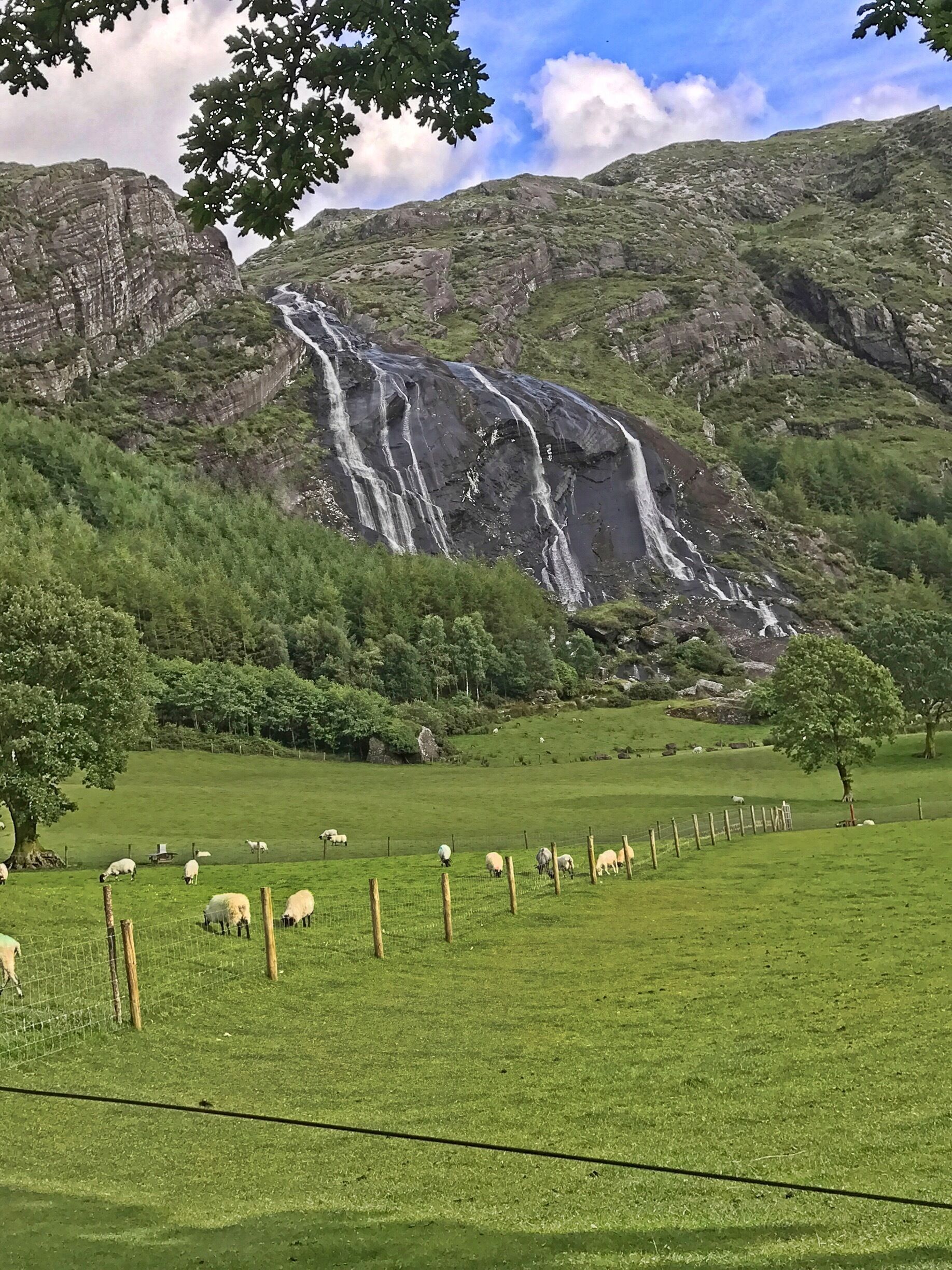 You have to pay a small fee to the farmer who owns this magnificent property but the hiking is spectacular and moderate