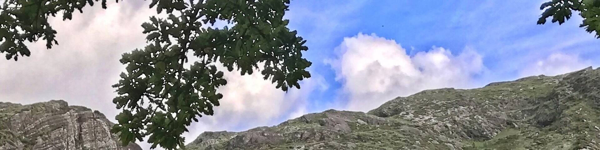 You have to pay a small fee to the farmer who owns this magnificent property but the hiking is spectacular and moderate