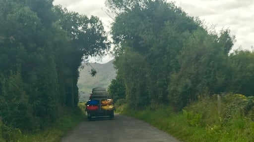 The roads are a bit narrow