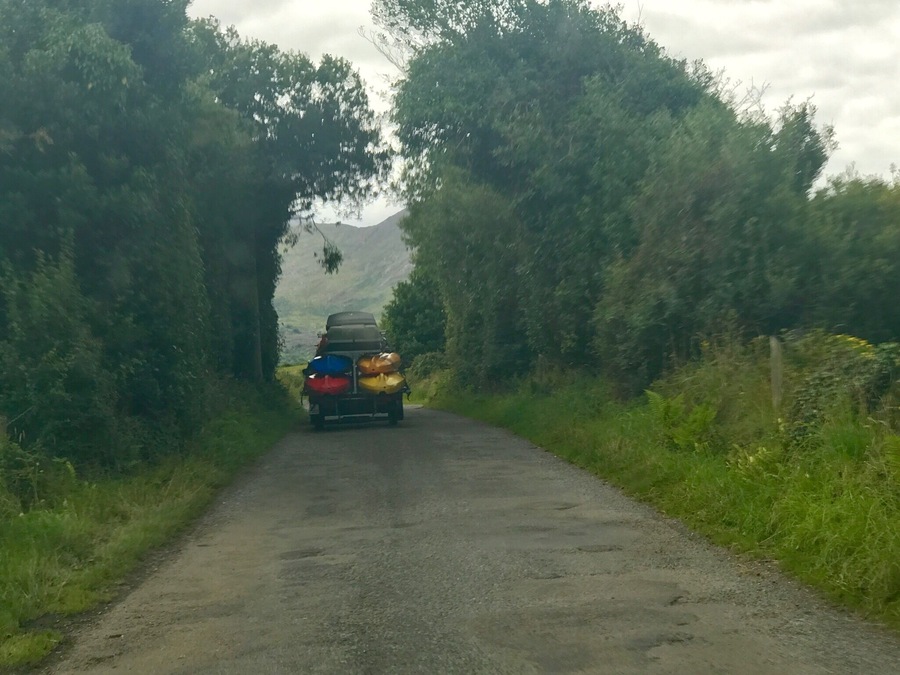 The roads are a bit narrow