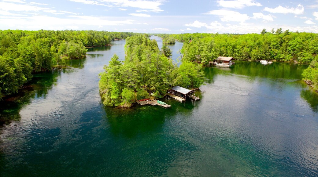 Thousand Islands featuring landscape views, wetlands and a river or creek