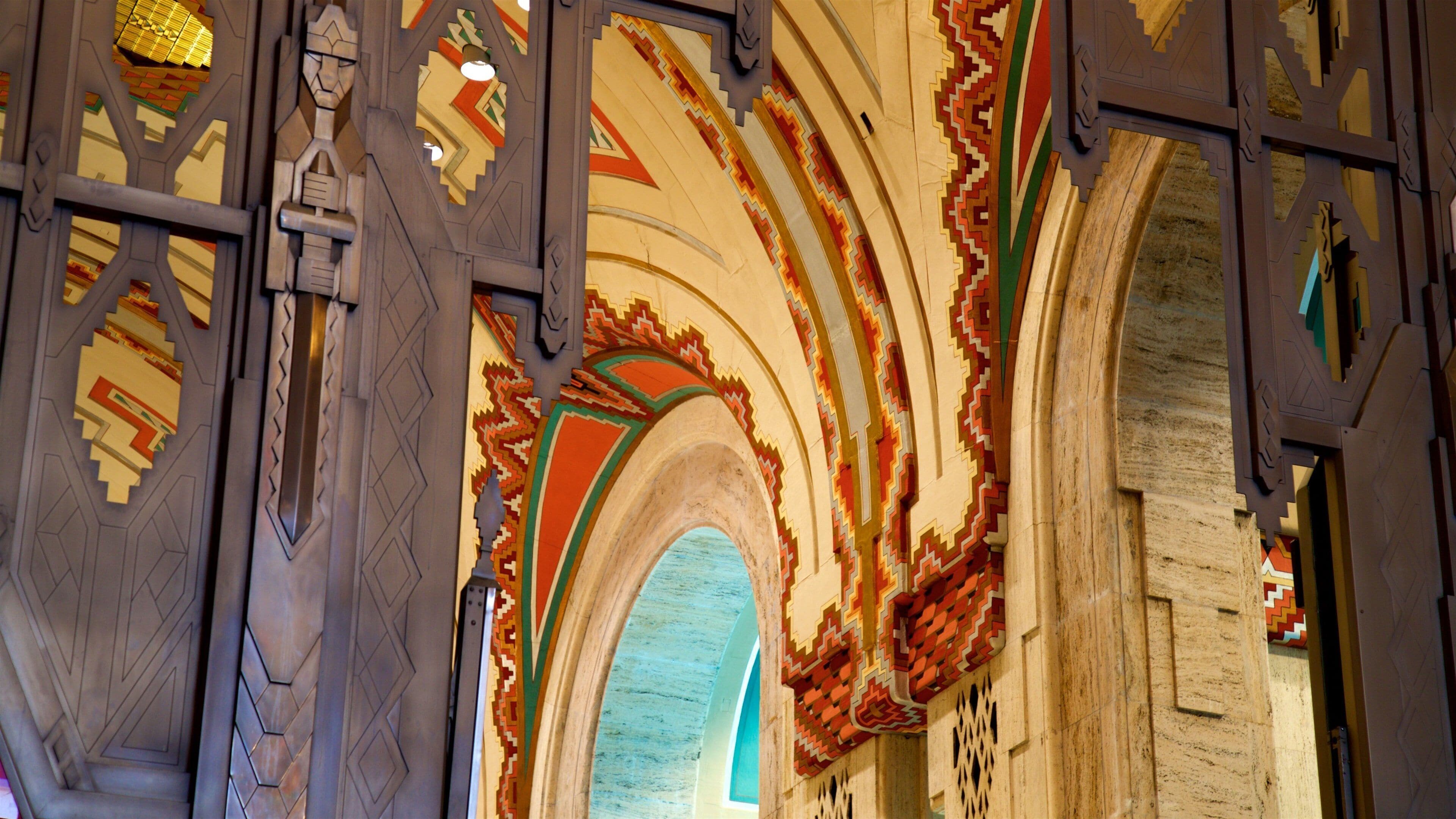 Guardian Building caratteristiche di oggetti d\'epoca e vista interna