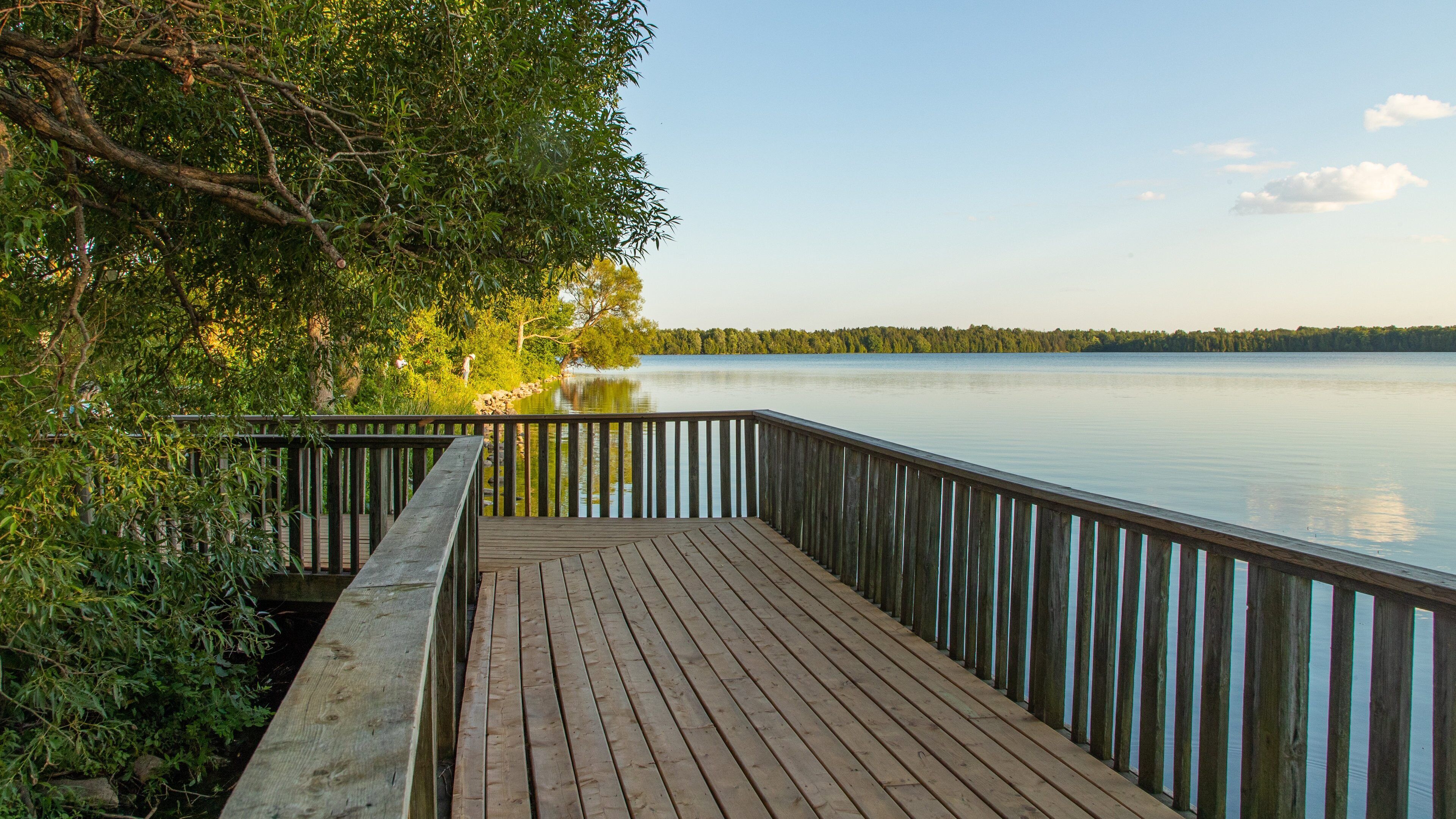 Lake on the Mountain Provincial Park featuring a lake or waterhole