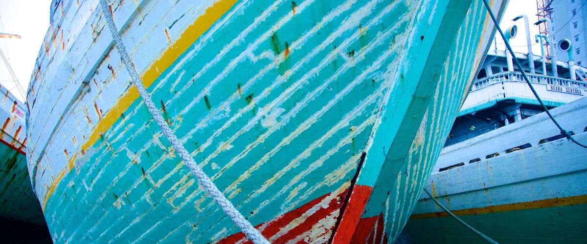 Sunda Kelapa featuring a bay or harbour