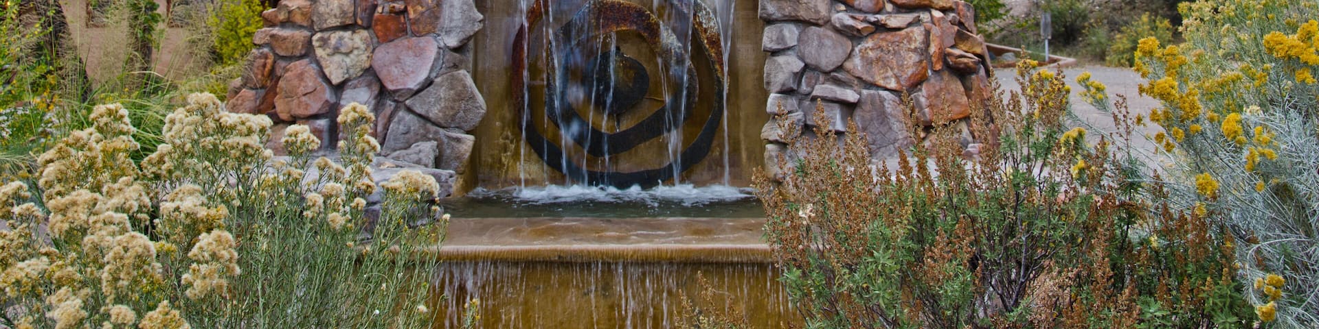 Fountain at Ojo Caliente Hot Springs