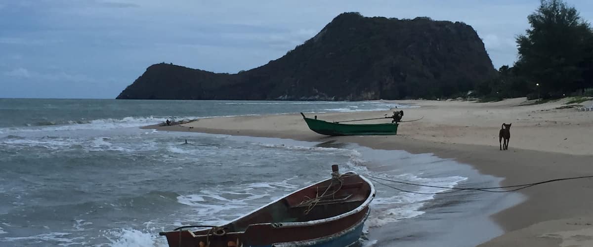 Beautiful beach ,we had it all to ourselves most days