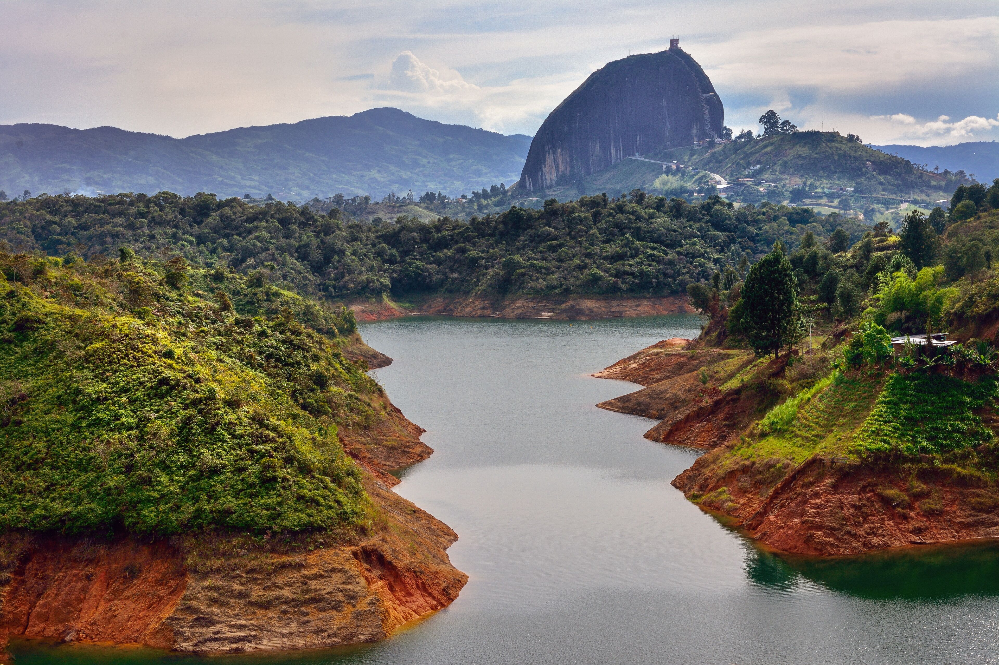Monolithe Peñón de Guatapé